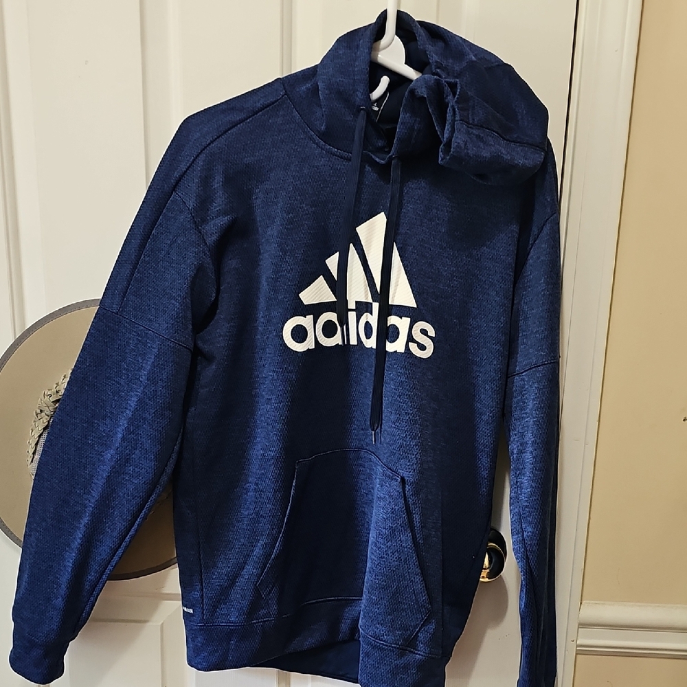 Adidas Navy Pullover Hoodie